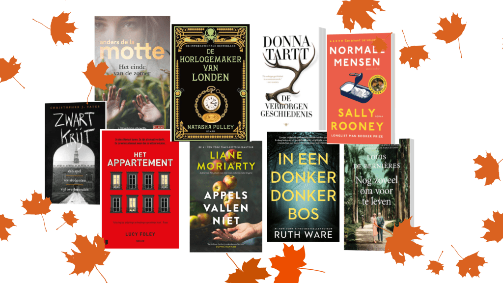 9 Boeken om te lezen in de herfst | Mijn&nbsp;lijstje